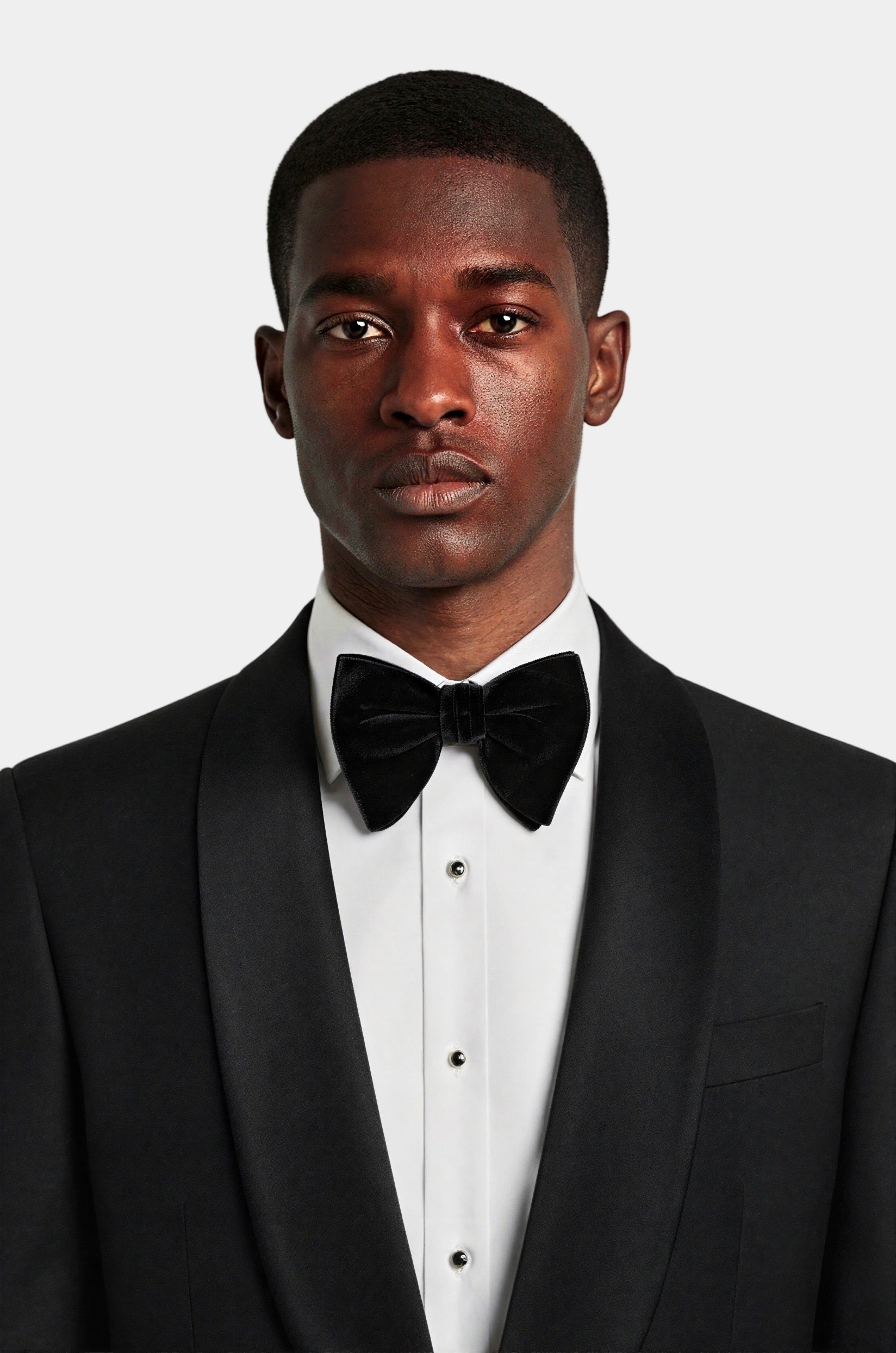 Zane Barläs Black Monaco Tuxedo, close-up jacket detail
