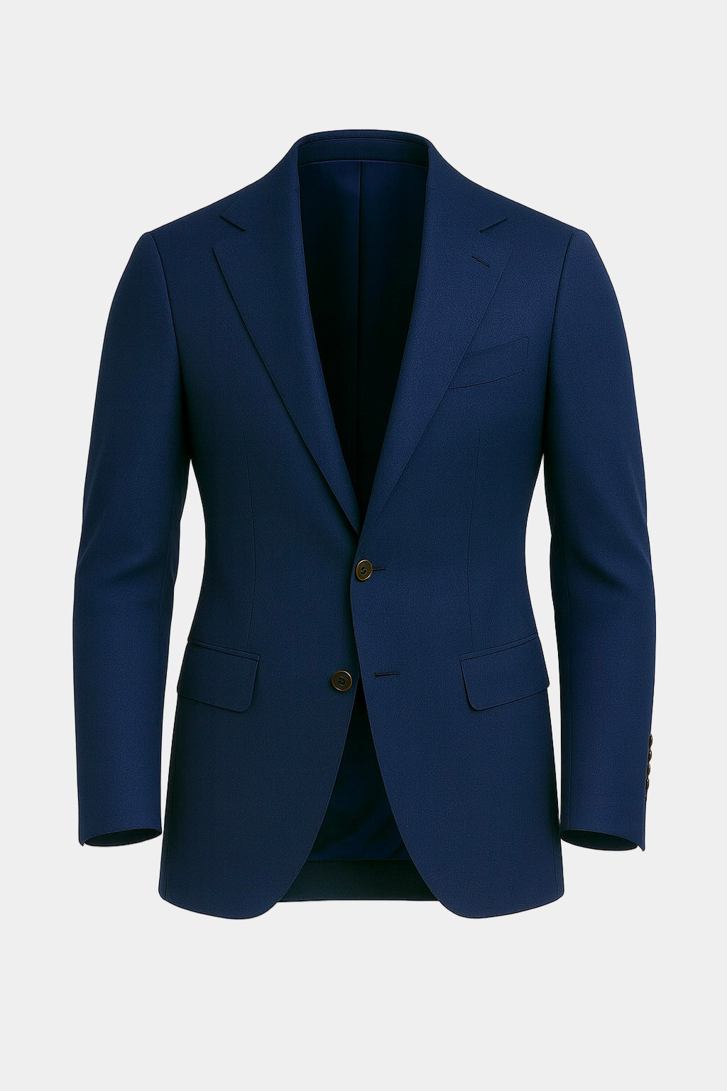 Zane Barläs Blue Monaco Suit — ghost mannequin shape retention