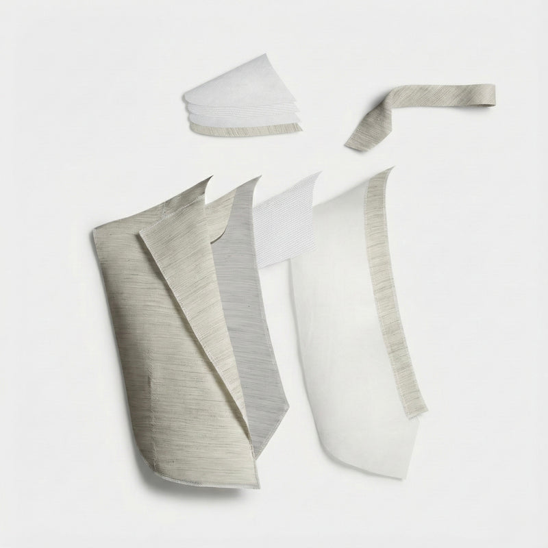 Zane Barläs half canvas construction — floating chest piece tailored suit jacket
