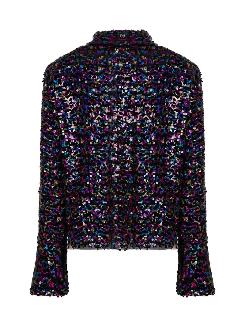 Multicolor Sequined Shirt