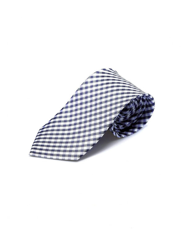 Zane Barläs Mauveine Silk Tie — on white background