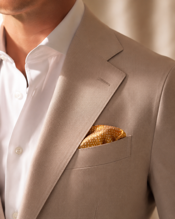 Zane Barläs accessories collection. Italian silk ties and pocket squares for tailored menswear Toronto