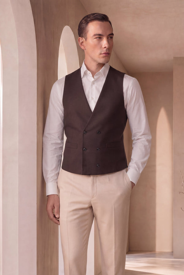 Zane Barläs waistcoats collection. Tailored suit waistcoats and three-piece menswear Toronto