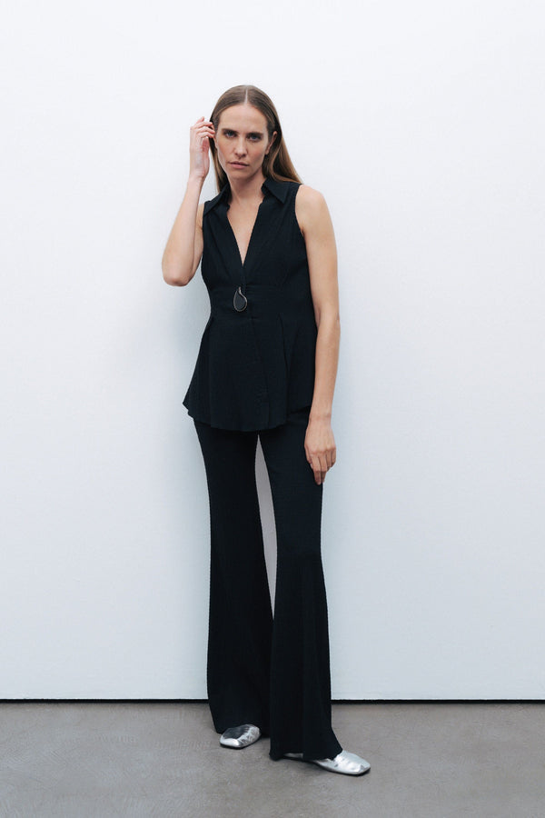 Accessory Detailed Blouse
