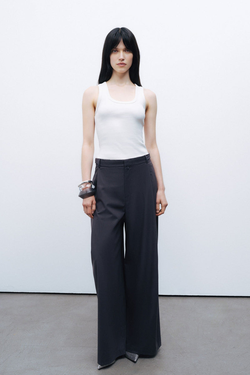 Belt Detailed Pants