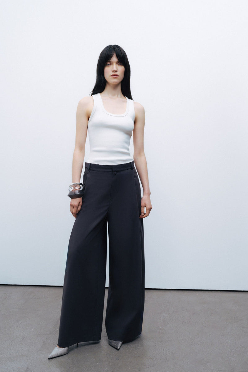 Belt Detailed Pants