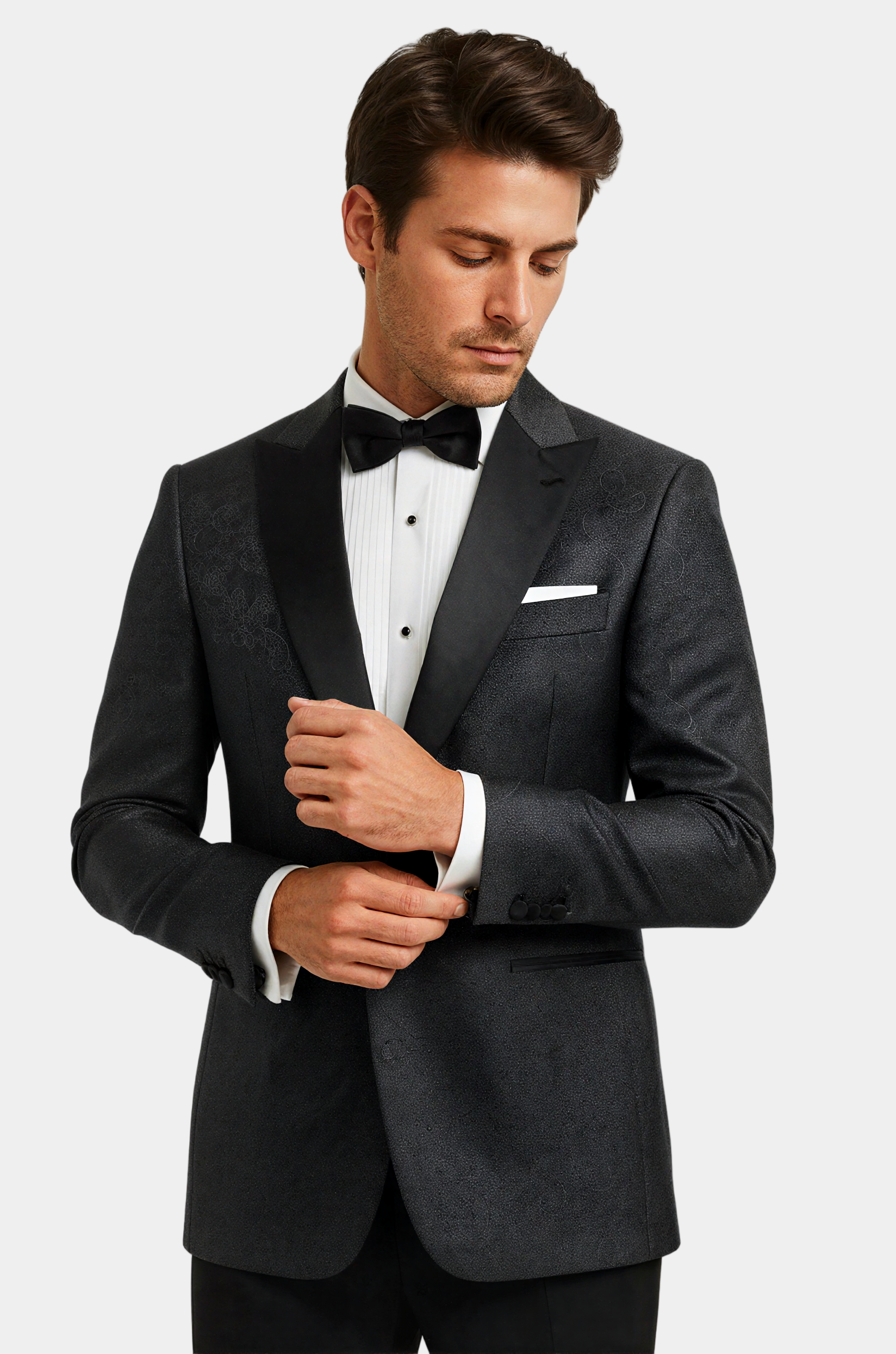Grey Statement Dinner Jacket