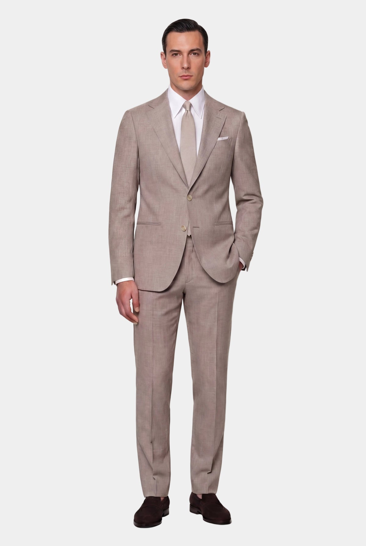 Oxford Beige Suit
