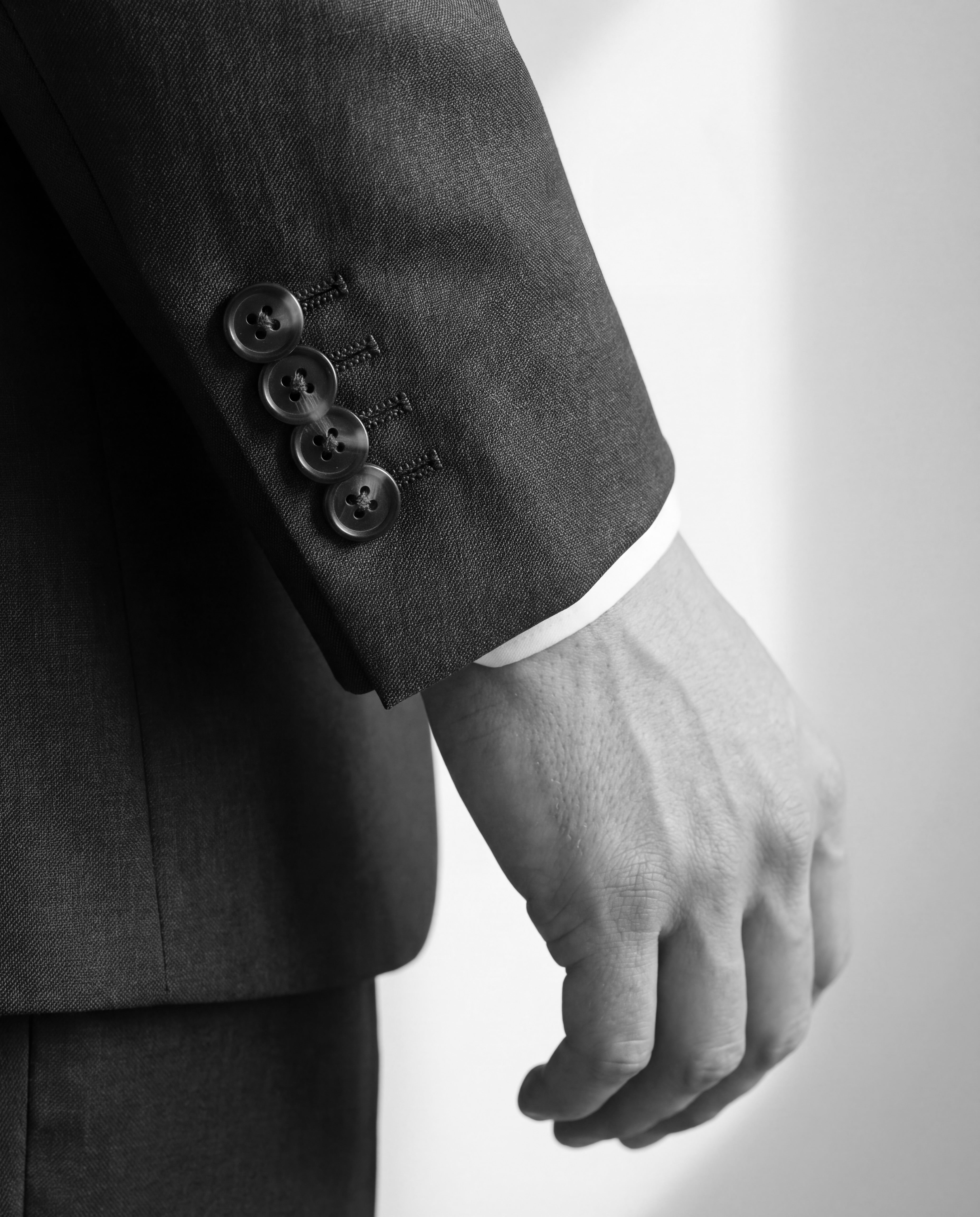 Black Manhattan Tuxedo | Zane Barläs Italian Wool Menswear