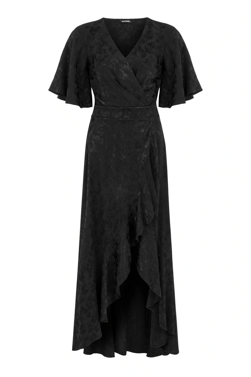 Asymmetric Flounce Dress (Final Sale)