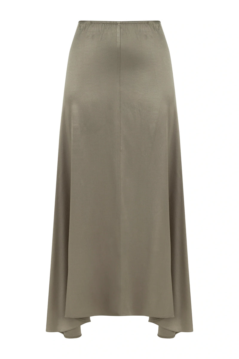 Asymmetrical Long Skirt