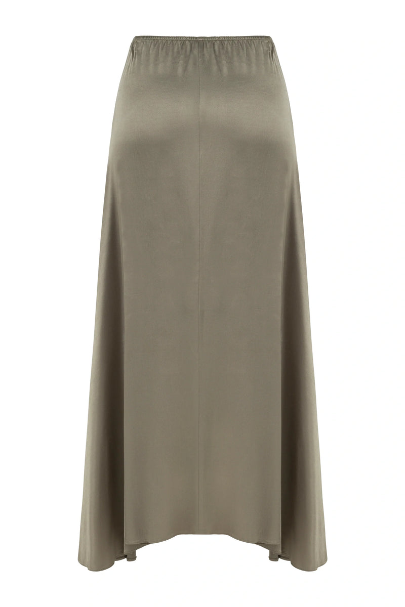 Asymmetrical Long Skirt