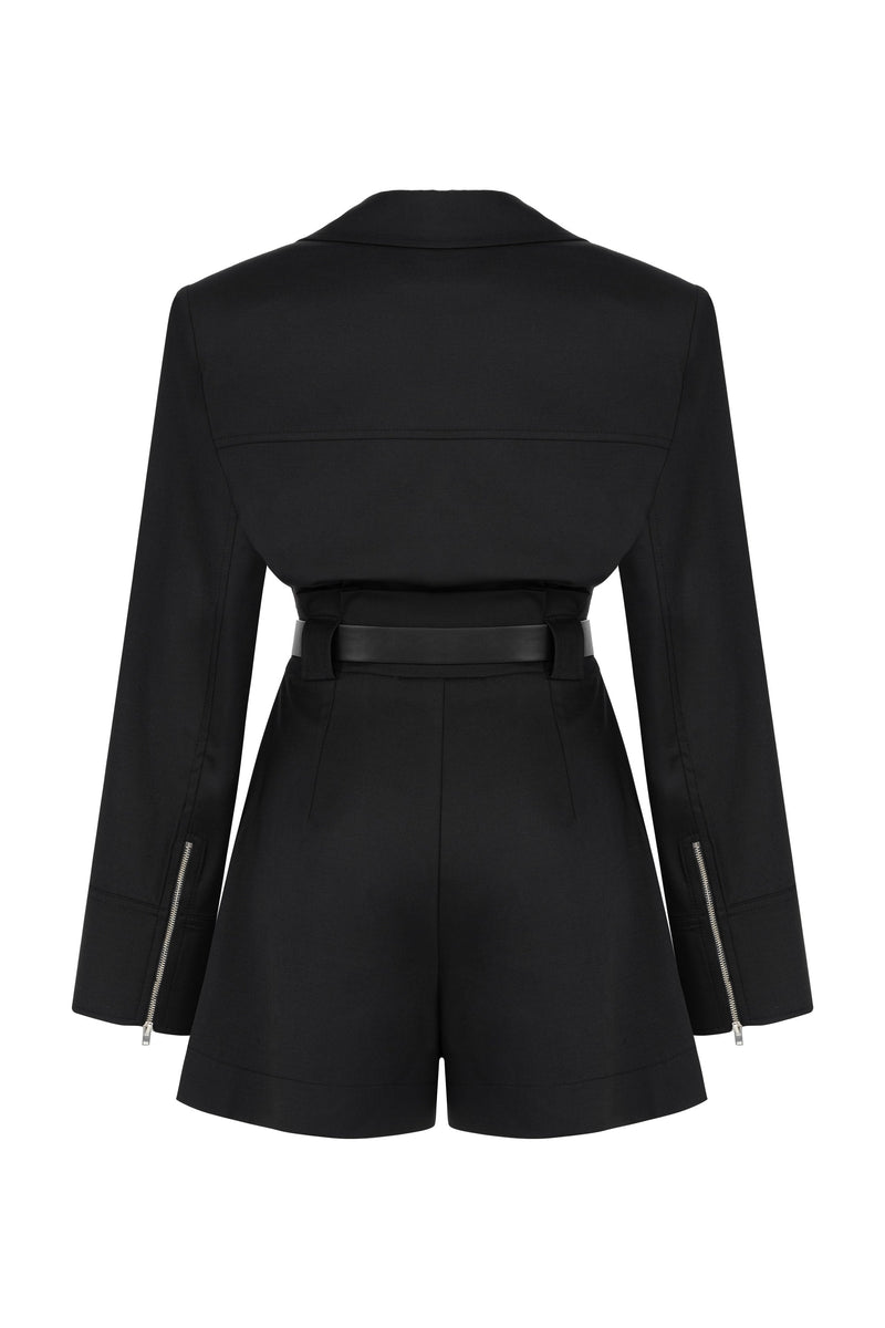 Belt Detailed Overalls