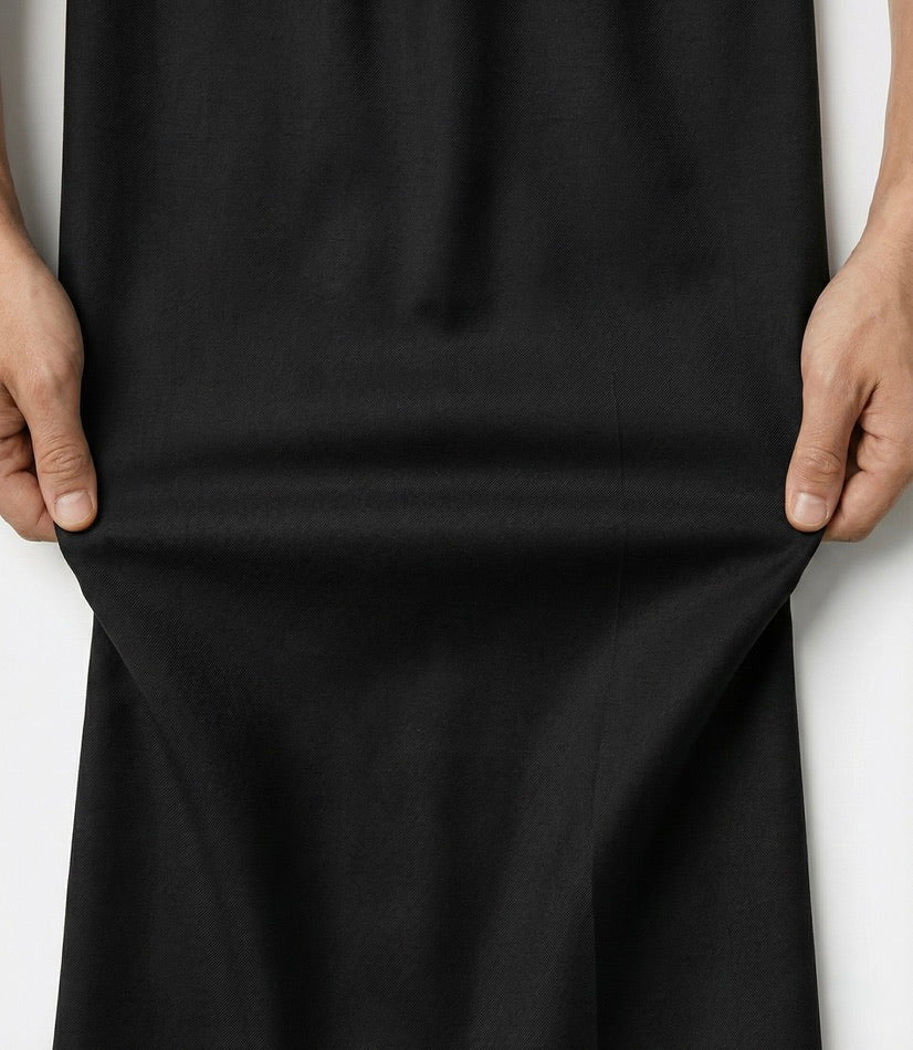 Zane Barläs Black Manhattan Tuxedo, natural stretch Super 130s Italian wool