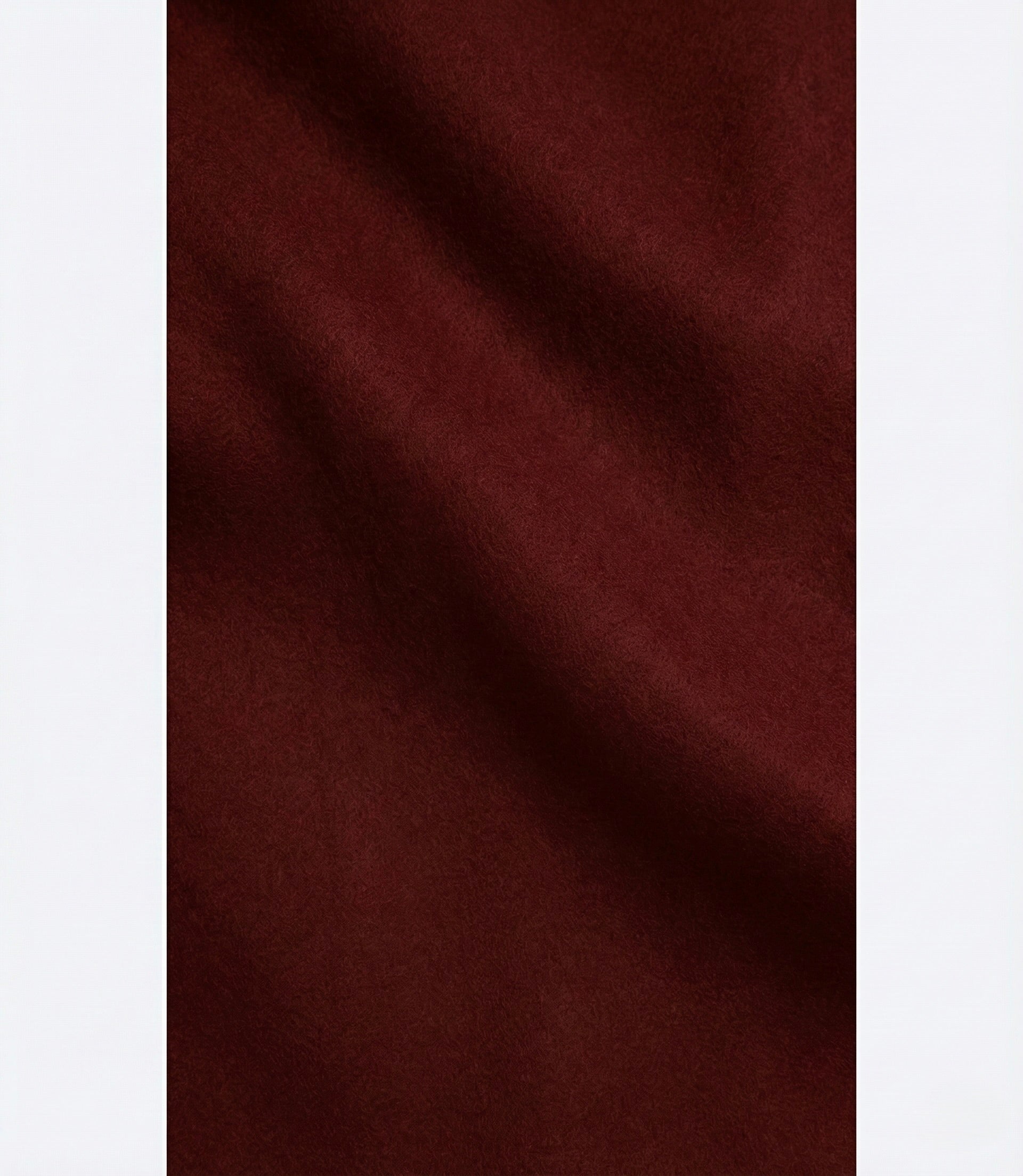 Zane Barläs Red Cashmere Overcoat, soft hand feel cashmere and wool blend