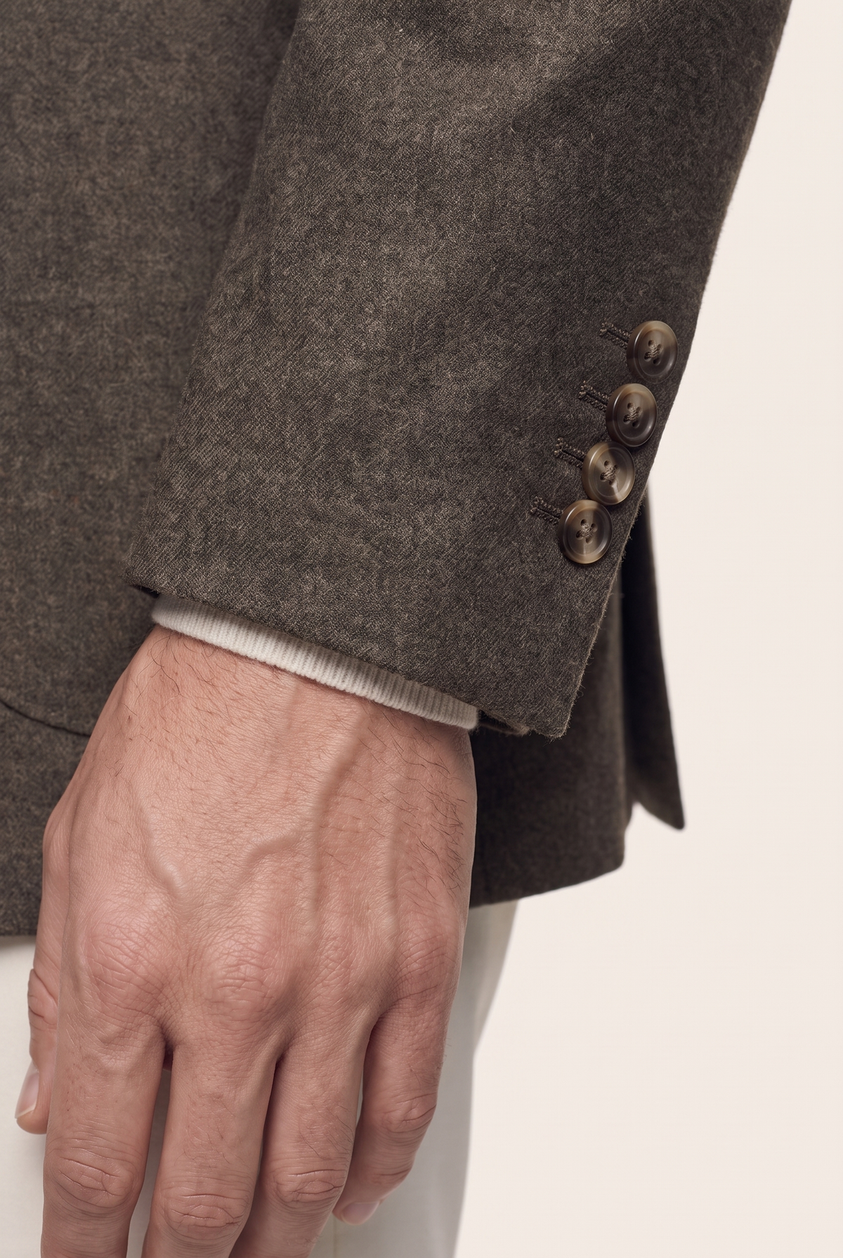 Oxford Brown Flannel Jacket