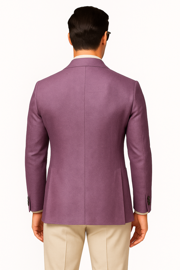 Purple Linen Jacket