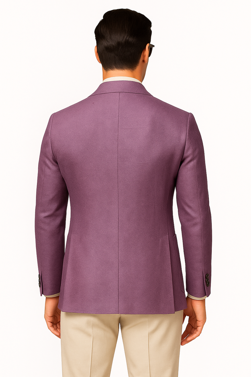Purple Linen Jacket