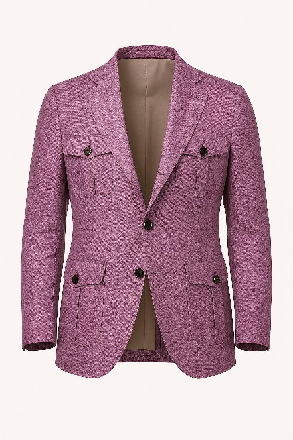 Purple Linen Jacket