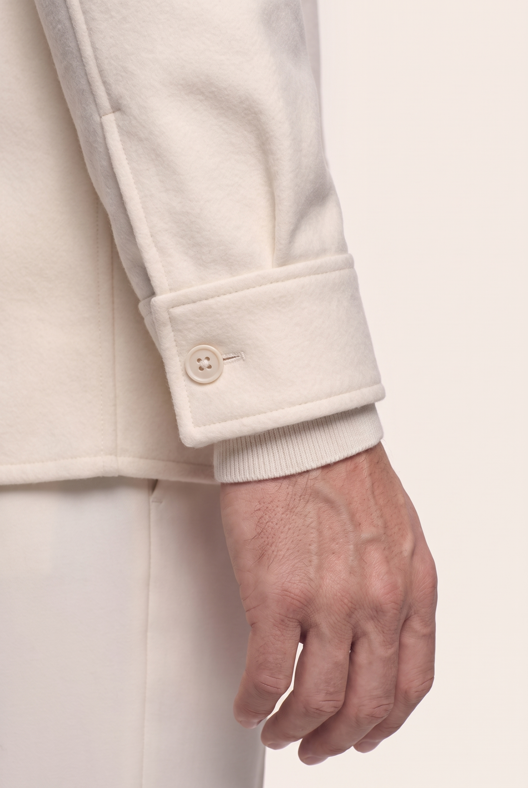 Off-White Shirt Jacket, sleeve and cuff detail