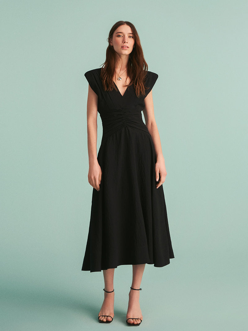 Black Midi Dress