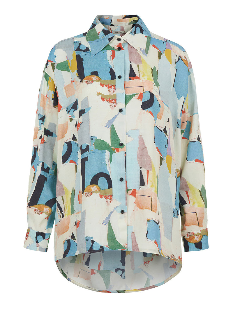 Printed Oversize Shirt