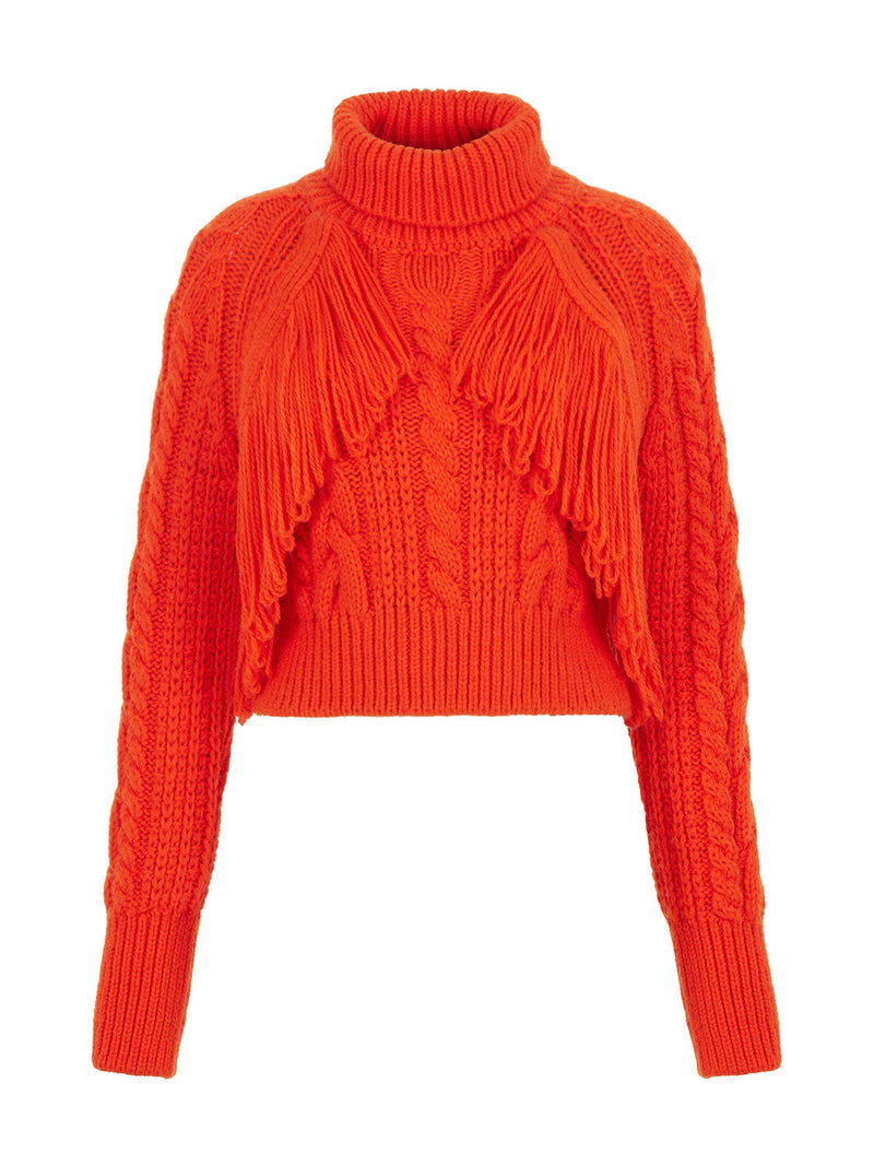 Fringe Knit Sweater
