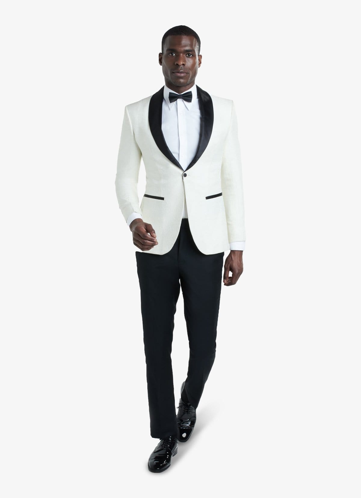 White Tuxedo Jacket Zane Barlas