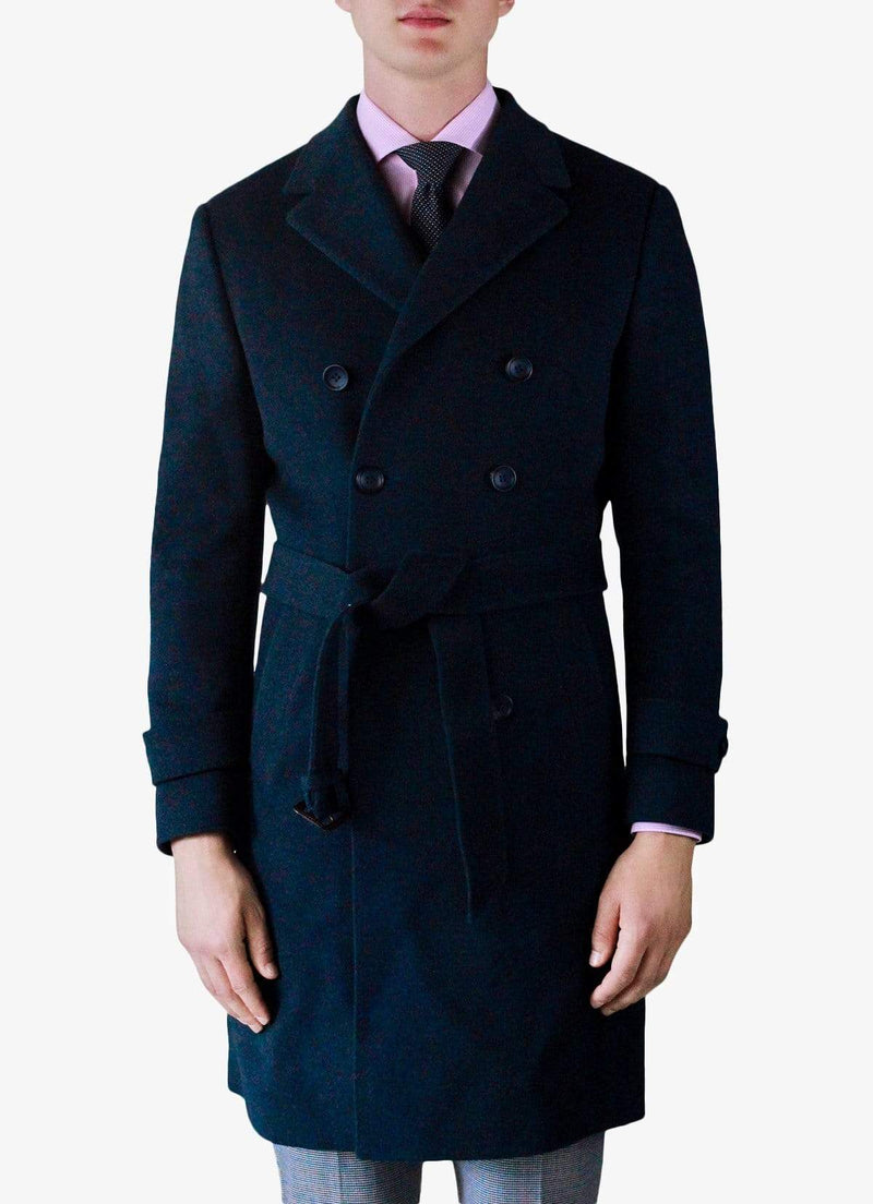 Green Double Breasted Overcoat- Rental