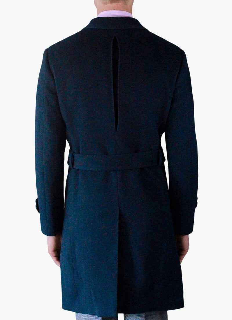 Green Double Breasted Overcoat- Rental
