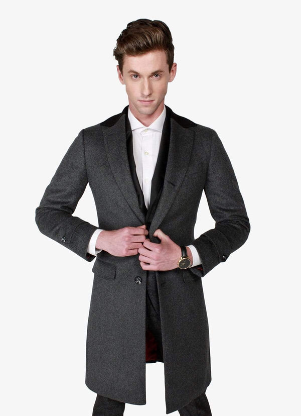 Grey Overcoat - Rental - Rental