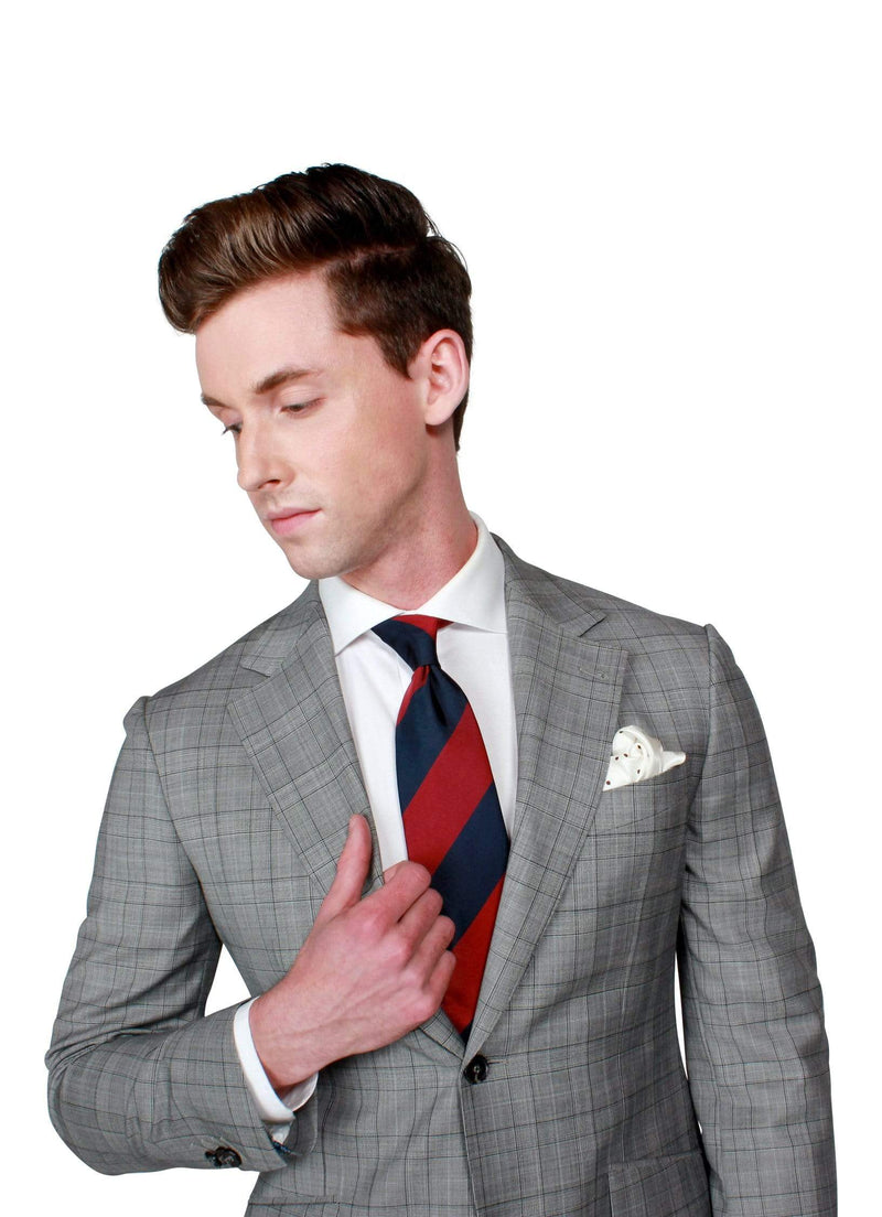 Oxford Grey Check Suit - Rental