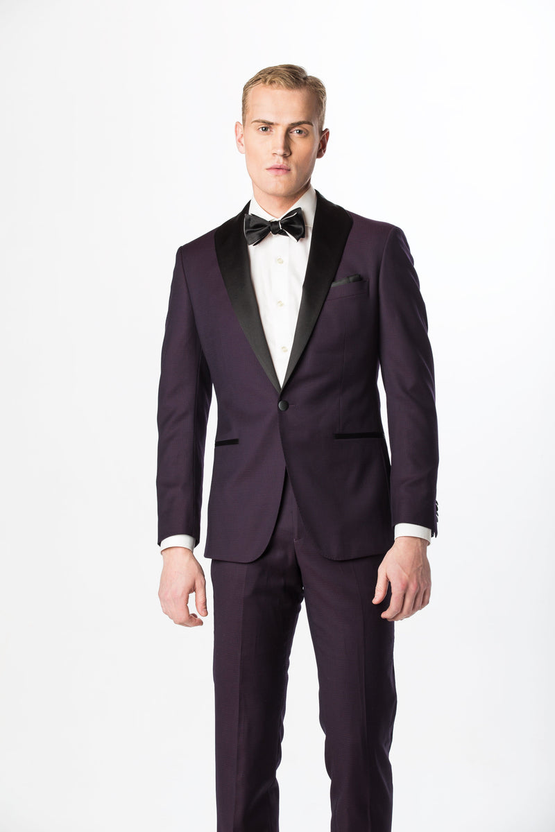 Burgundy Monaco Tuxedo