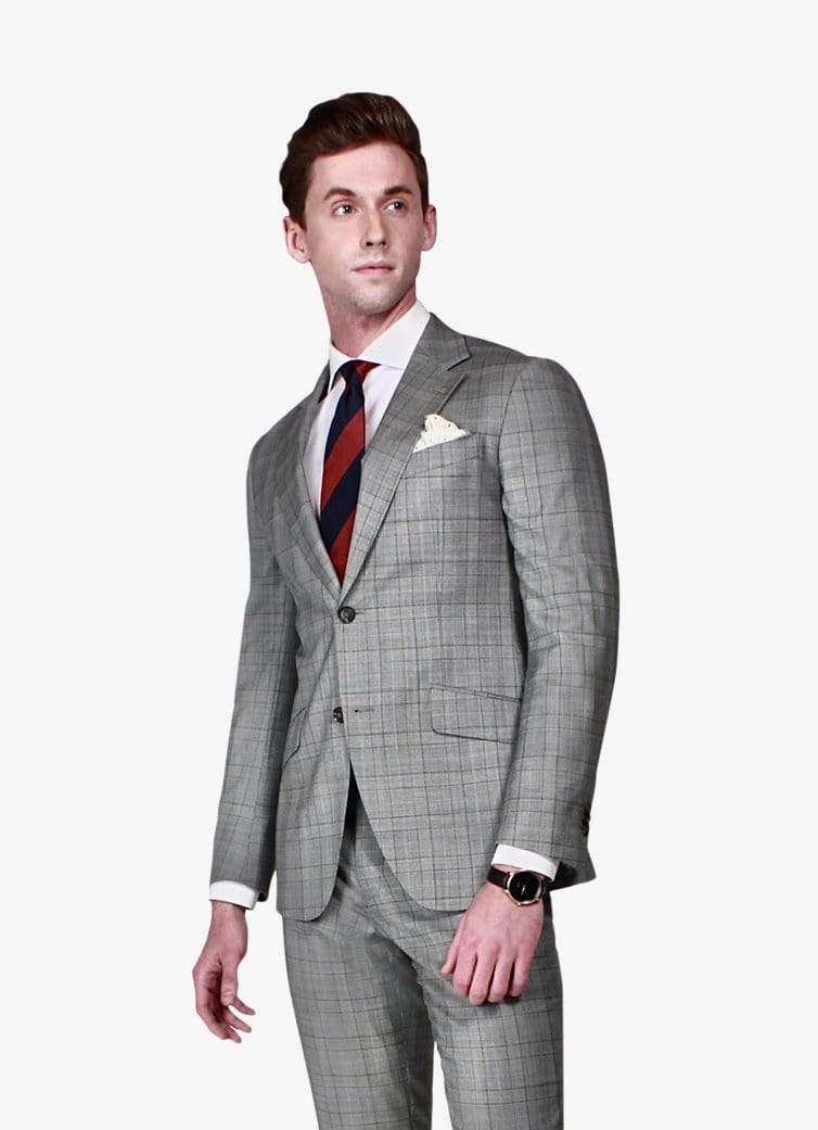 Oxford Grey Check Suit