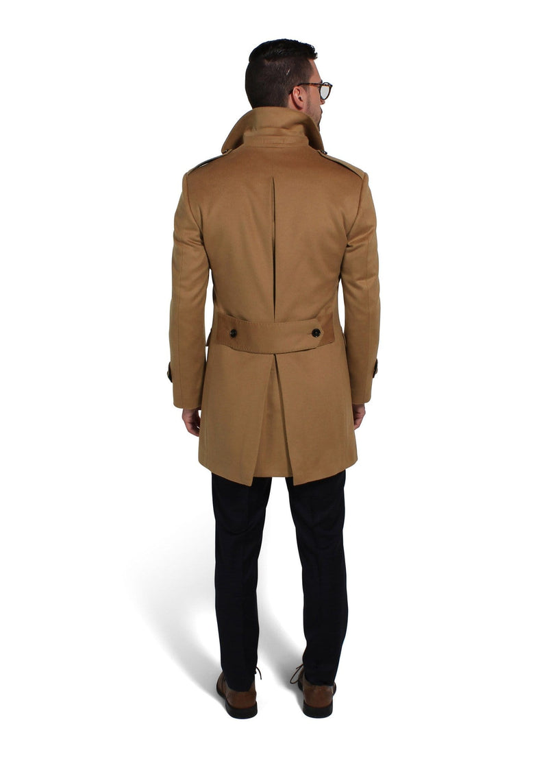 Brown Cashmere Overcoat