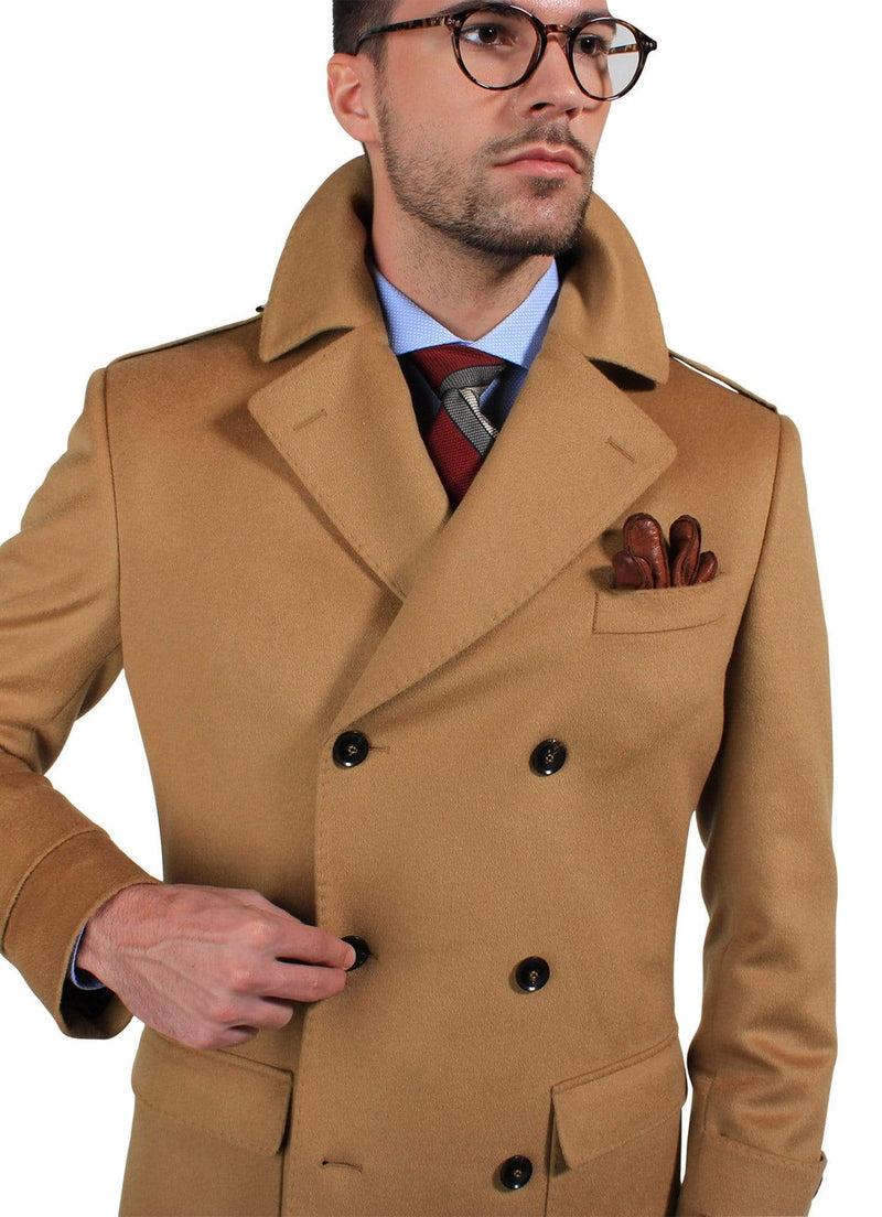 Brown Cashmere Overcoat