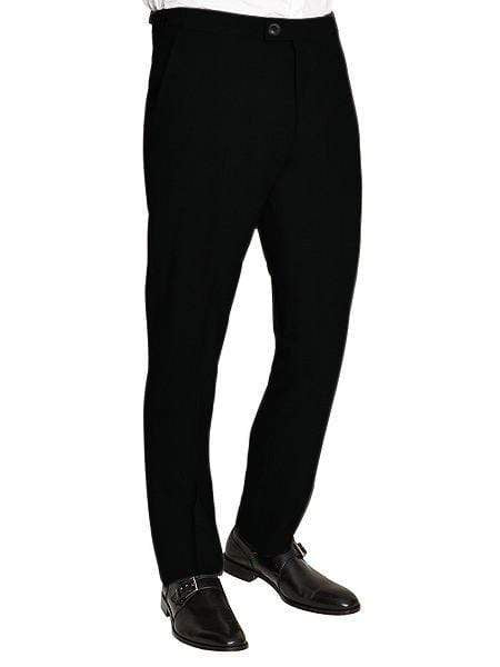 Charcoal Grey Plain Trousers