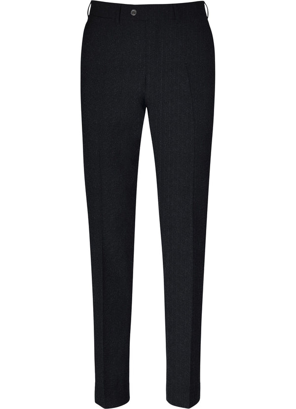 Dark Charcoal Pinstripe Trousers