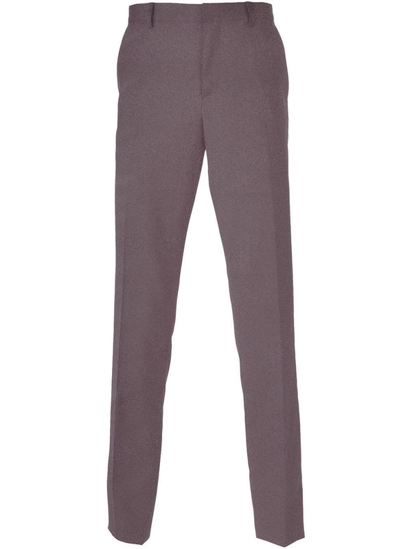 Medium Grey Plain Trousers