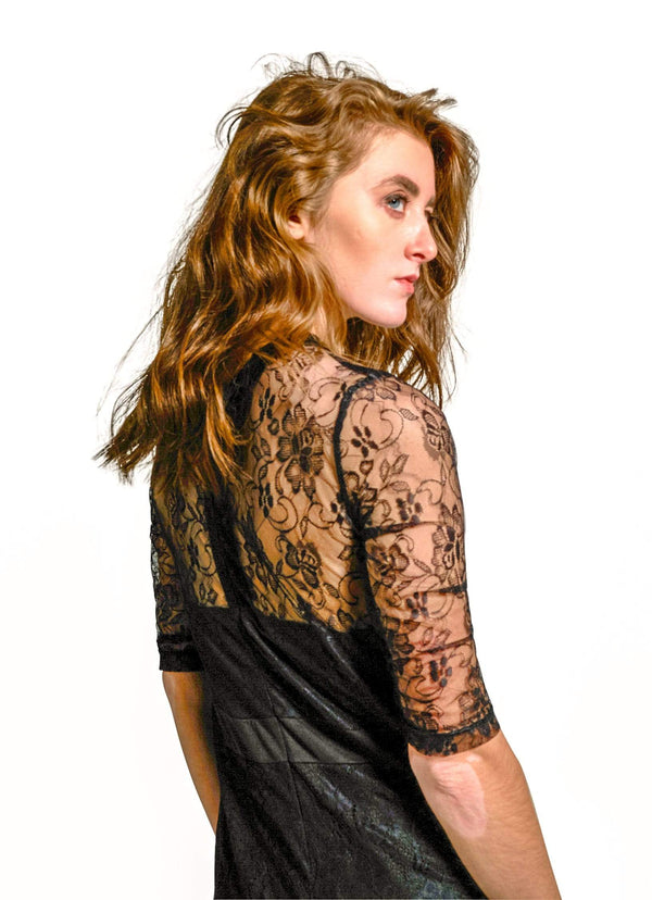 Black Lace Jumpsuit