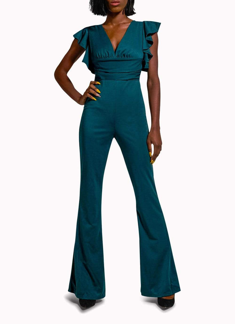 Forest Green Jumpsuit